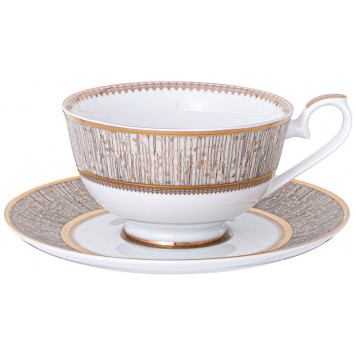 Чайный сервиз " МГНОВЕНИЕ" hа 6 пер. 14 пр. 1300/250/270 мл (кор=1наб.) LEFARD 770-234-1