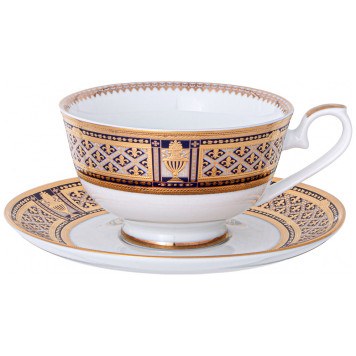 Чайный сервиз " ИМПЕРАТОРСКИЙ" hа 6 пер. 14 пр. 1300/250/270 мл (кор=1наб.) LEFARD 770-238-1