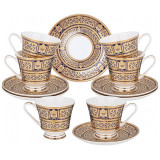 Чайный набор " ИМПЕРАТОРСКИЙ" hа 6 пер. 12 пр. 270 мл (кор=5наб.) LEFARD 770-239