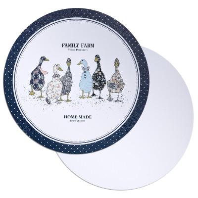 Набор подстановочных салфеток "FAMILY FARM" из 2 шт., диаметр=38 см LEFARD 771-140-1