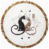 Набор подстановочных салфеток "ПАРИЖСКИЕ КОТЫ" из 2 шт., диаметр=38 см LEFARD 771-146