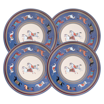 Набор подстановочных салфеток "PASSAGE" из 4 шт., диаметр=38 см LEFARD 771-150