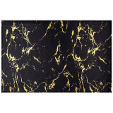 Набор подстановочных салфеток "FANTASY" черное золото двухслойная 45x30 см, 4 шт LEFARD 771-352