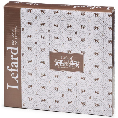 Набор тарелок закусочных "CHARM" 2 шт. 19*2,5 см (золото) LEFARD 779-351-3