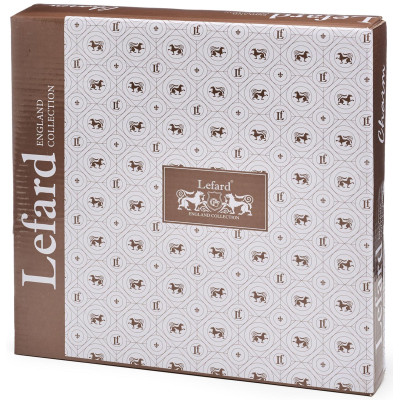 Набор тарелок обеденных "CHARM" 2 шт. 26*2,5 см (золото) LEFARD 779-353-3