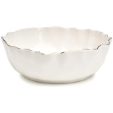 Салатник "CHARM" 23*7,5 см 1700 мл (с золотой линией) LEFARD 779-361