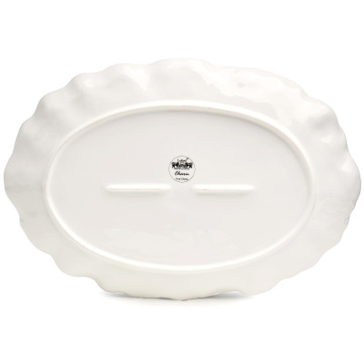 Блюдо овальное "CHARM" 35,5*24*3 см (с золотой линией) LEFARD 779-365-3