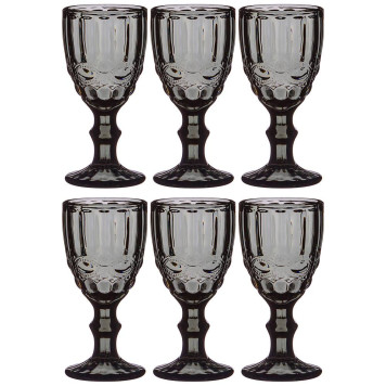 Набор рюмок " СЕРПЕНТИНА" из 6шт. серия " MUZA COLOR" 50мл. / в=10,5 см (кор=16наб.) LEFARD 781-197