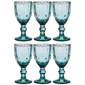 Набор рюмок " СЕРПЕНТИНА" из 6шт. серия " MUZA COLOR" 50мл. / в=10,5 см (кор=16наб.) LEFARD 781-198