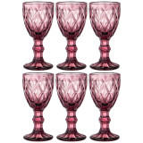 Набор рюмок "РОМБО" из 6шт. серия "MUZA COLOR" 50мл. / в=10,5 см (кор=16наб.) LEFARD 781-201