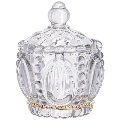 Емкость для хранения с крышкой "PRINCESSE", 8*10,5 см LEFARD 781-307