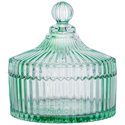 Емкость для хранения с крышкой "BLISS GREEN", 15*16см LEFARD 781-309