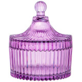 Емкость для хранения с крышкой "BLISS PURPLE", 10*12,5см LEFARD 781-313