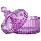 Емкость для хранения с крышкой "BLISS PURPLE", 10*12,5см LEFARD 781-313