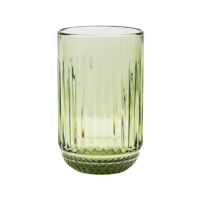 Стакан "LINES" green 430мл мал.уп.=6шт LEFARD 781-333
