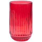 Стакан "LINES" red 430мл мал.уп.=6шт LEFARD 781-335