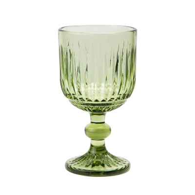 Бокал для вина"lines" green 260мл мал.уп.=6шт LEFARD 781-336