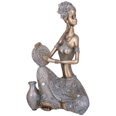 Фигурка " АФРИКАНКА" 14*9*22,5 см LEFARD 79-213