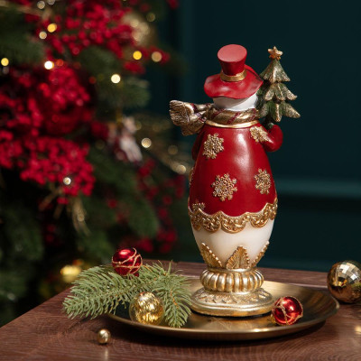 Фигурка "СНЕГОВИК" 10,5*8*23 см LEFARD 79-267-2