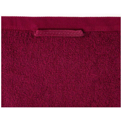 Полотенце махровое с бордюром 140*70см, в упаковкеке, 100% хб, пл 450 г/м2 , фуксия LEFARD 850-100-6-1