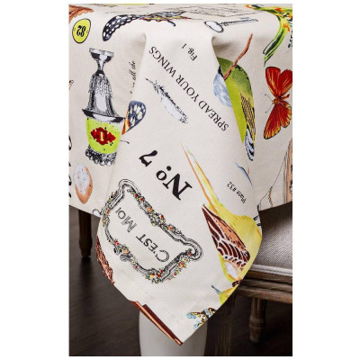 Скатерть 180*140 см. " БАТТЕРФЛЯЙ" ,хлопок 100% LEFARD 850-603-16-1