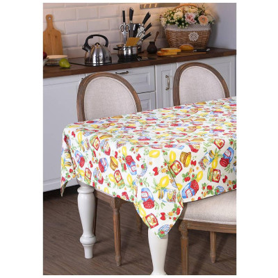 Скатерть 180*140 " ДЖЕМ" ,хлопок 100% LEFARD 850-603-52