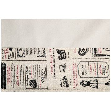 Дорожка " МИНИ.БОН АППЕТИТ" ,70х30см,100%хлопок, беж, LEFARD 850-603-66-2