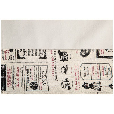 Дорожка " МИНИ.БОН АППЕТИТ" ,70х30см,100%хлопок, беж, LEFARD 850-603-66-2