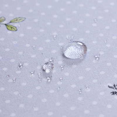 Скатерть круглая "ГУСИ ЛЕГАРД" диаметр=180 см., серый, 100% хлопок, твил, с пропиткой LEFARD 850-710-22-4