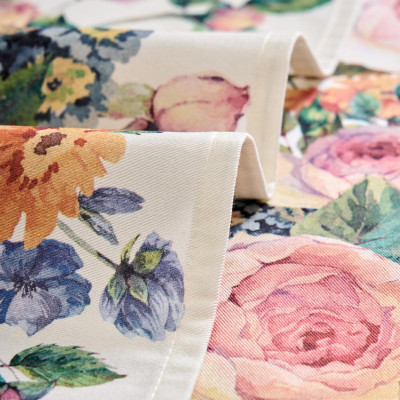 Комплект салфеток из 2-х шт " ВИНТАЖ" 40х40 см ,кремовый, 100% хлопок,твил LEFARD 850-714-81-3