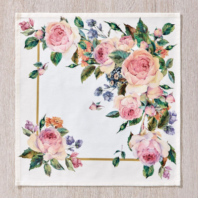 Комплект салфеток из 2-х шт " ВИНТАЖ" 40х40 см ,кремовый, 100% хлопок,твил LEFARD 850-714-81-5