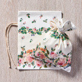 Набор мешочков из 2-х шт "ВИНТАЖ " 17х23см,100% хлопок,бежевый ,твил,пропитка LEFARD 850-714-91