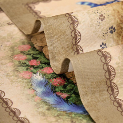 Набор салфеток из 2-х шт "СИНИЕ КОТЫ. ЛЮБОВЬ МОЯ",40х40см, 100% хлопок,твил, беж LEFARD 850-719-81-3