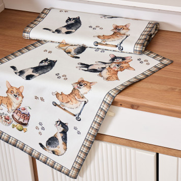 Набор полотенец из 2-х шт " ДРУЖБА" ,40х60см, 100% хлопок, твил LEFARD 850-721-61-10