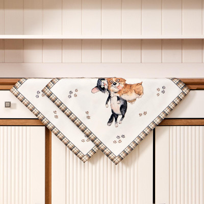 Набор салфеток из 2-х шт " ДРУЖБА" ,40х40см, 100% хлопок,твил, белый LEFARD 850-721-8-8