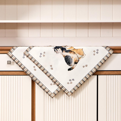 Набор салфеток из 2-х шт " ДРУЖБА" ,40х40см, 100% хлопок,твил, белый LEFARD 850-721-8-6