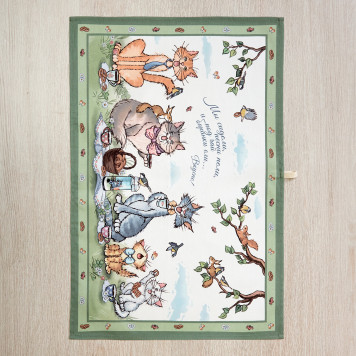 Набор полотенец из 2х шт " ПАЛЬЧИКИ ОБЛИЖЕШЬ" ,40х60см, 100% хлопок LEFARD 850-724-61-3