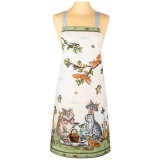 Фартук "ПАЛЬЧИКИ ОБЛИЖЕШЬ", 100% хлопок,твил, белый LEFARD 850-724-7