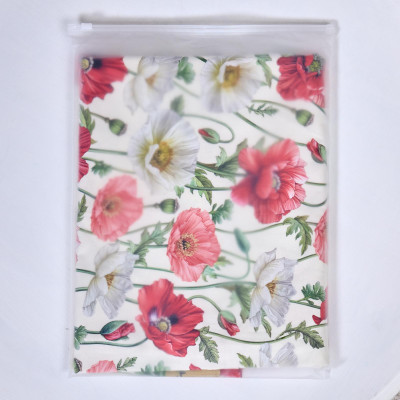 Скатерть круглая "МАКИ" d185см ,кремовый, 100% хлопок,твил с пропиткой LEFARD 850-731-22-1