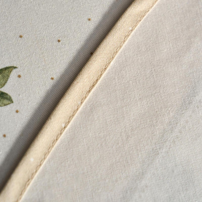 Скатерть круглая " CELEBRATION" 220см , бежевый, 100% хлопок, твил, пропитка LEFARD 850-734-28-1