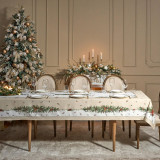 Скатерть "CELEBRATION" 140х400см ,бежевый,100% хлопок с пропиткой,твил LEFARD 850-734-29