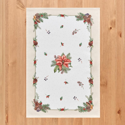 Набор полотенец из 2шт" CELEBRATION" , 40х60см, 100% хлопок, бежевый, твил LEFARD 850-734-61-4