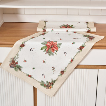 Набор полотенец из 2шт" CELEBRATION" , 40х60см, 100% хлопок, бежевый, твил LEFARD 850-734-61-7