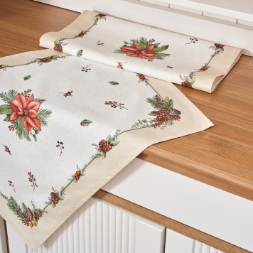 Набор полотенец из 2шт" CELEBRATION" , 40х60см, 100% хлопок, бежевый, твил LEFARD 850-734-61-8