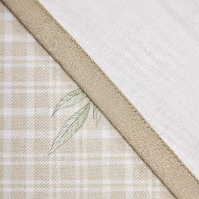 Скатерть "ДУША ПРОВАНСА" 110х140см ,бежевый, 100% хлопок,твил с пропиткой LEFARD 850-735-20-1