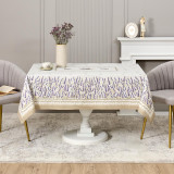 Скатерть "ДУША ПРОВАНСА" 140х180см ,белый, 100% хлопок,твил с пропиткой LEFARD 850-735-23