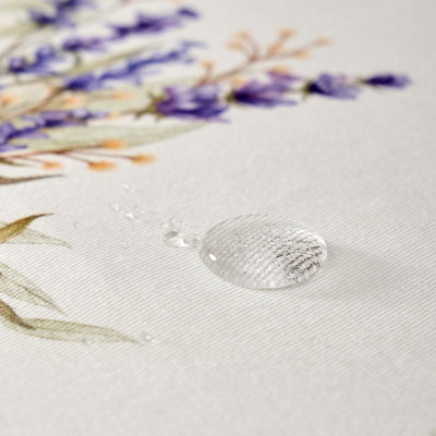 Скатерть "ДУША ПРОВАНСА" 140х180см ,белый, 100% хлопок,твил с пропиткой LEFARD 850-735-23-5