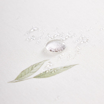 Скатерть круглая "ДУША ПРОВАНСА" 150 см , 100% хлопок, белый, твил, пропитка LEFARD 850-735-27-2