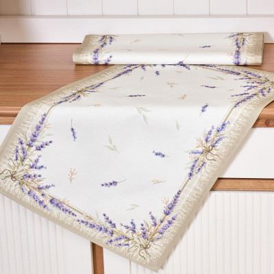 Набор полотенец из 2-х шт " ДУША ПРОВАНСА" , 40х60см, 100% хлопок, твил, белый LEFARD 850-735-65-9