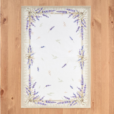 Набор полотенец из 2-х шт " ДУША ПРОВАНСА" , 40х60см, 100% хлопок, твил, белый LEFARD 850-735-65-4